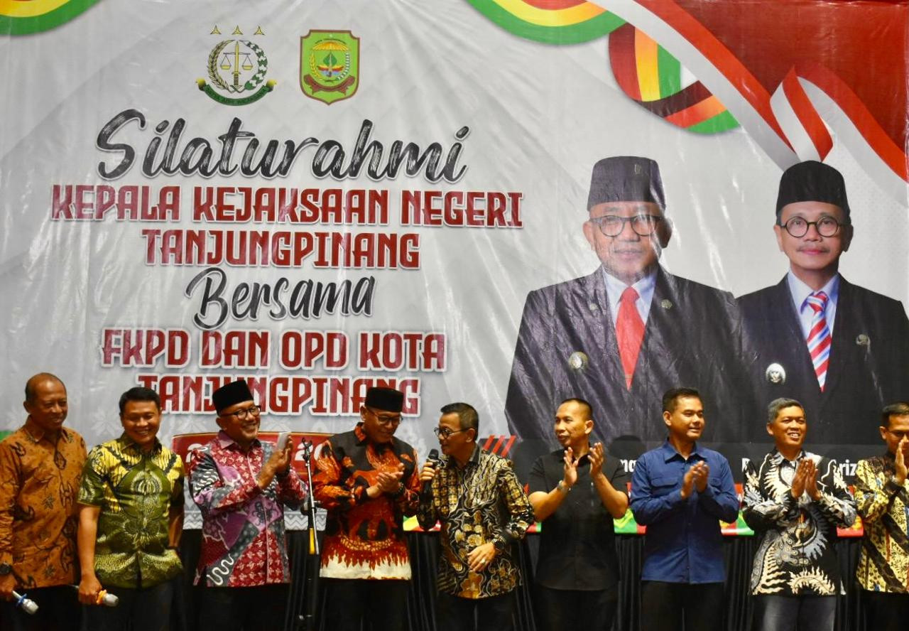 Danlanal Bintan Hadiri Acara Silaturahmi Kajari Tanjungpinang