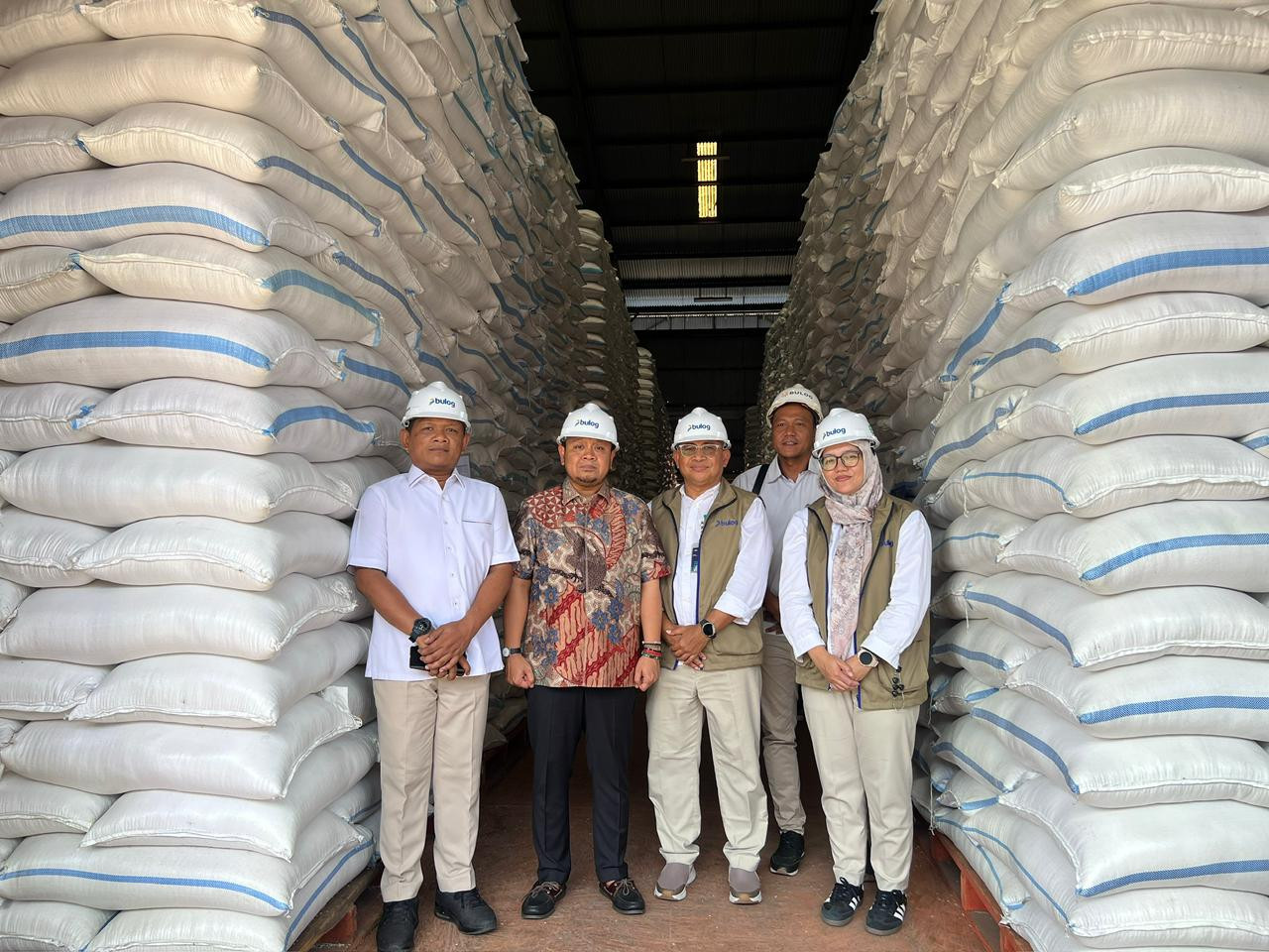 Bimantoro Wiyono Tinjau Gudang Bulog Candirejo Nganjuk, Pastikan Stok Aman dan Kawal Swasembada Pangan