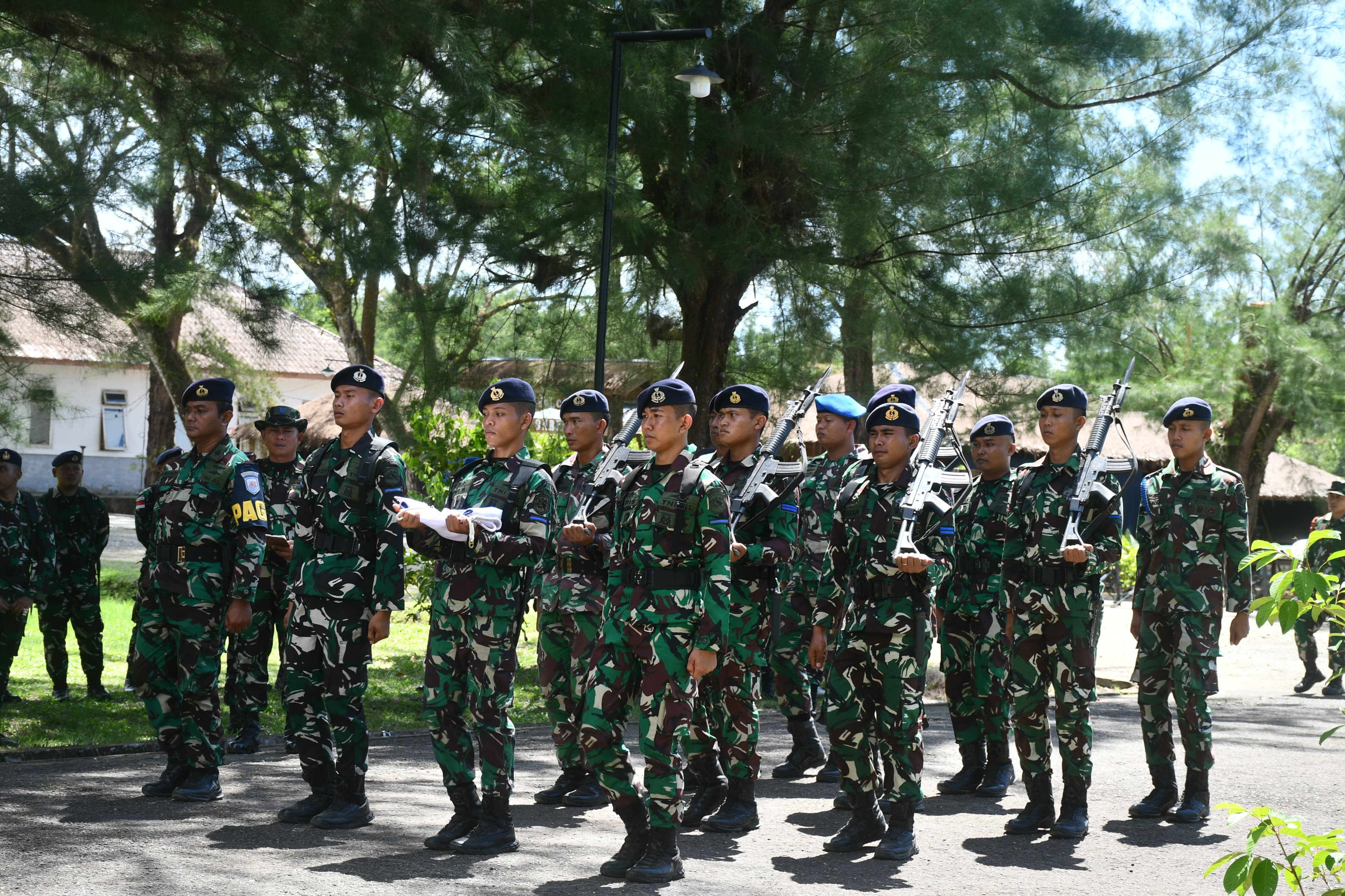 Lanal Simeulue Laksanakan Uji Terampil Glagaspur Pangkalan TK-1/P1 dan TK-2/P2 Tahun 2025