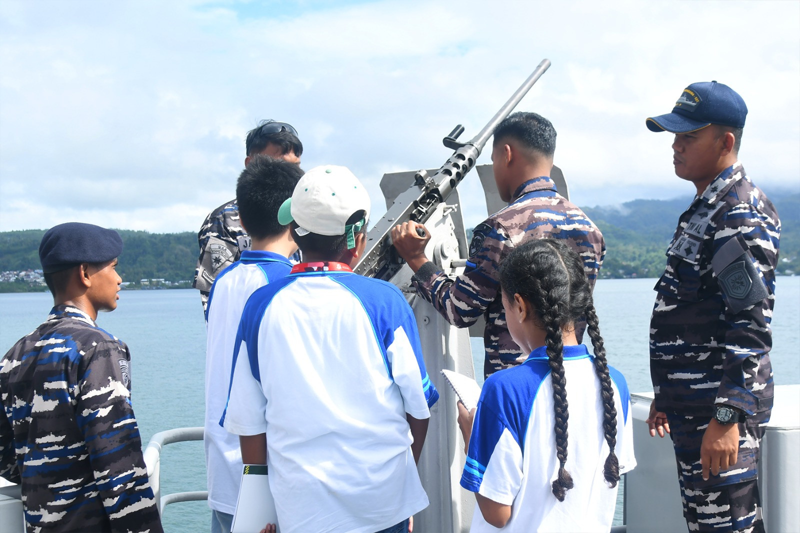 Kodaeral IX Terima Kunjungan Edukatif Siswa SMP Kalam Kudus Ambon