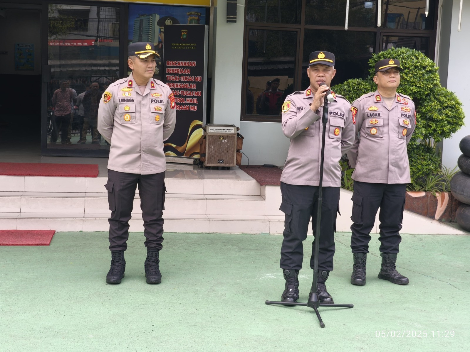 Apel Pisah Sambut PJU Polsek Pademangan, Kapolsek: Terima Kasih Atas Dedikasi Dan Selamat Bertugas Di Tempat Baru