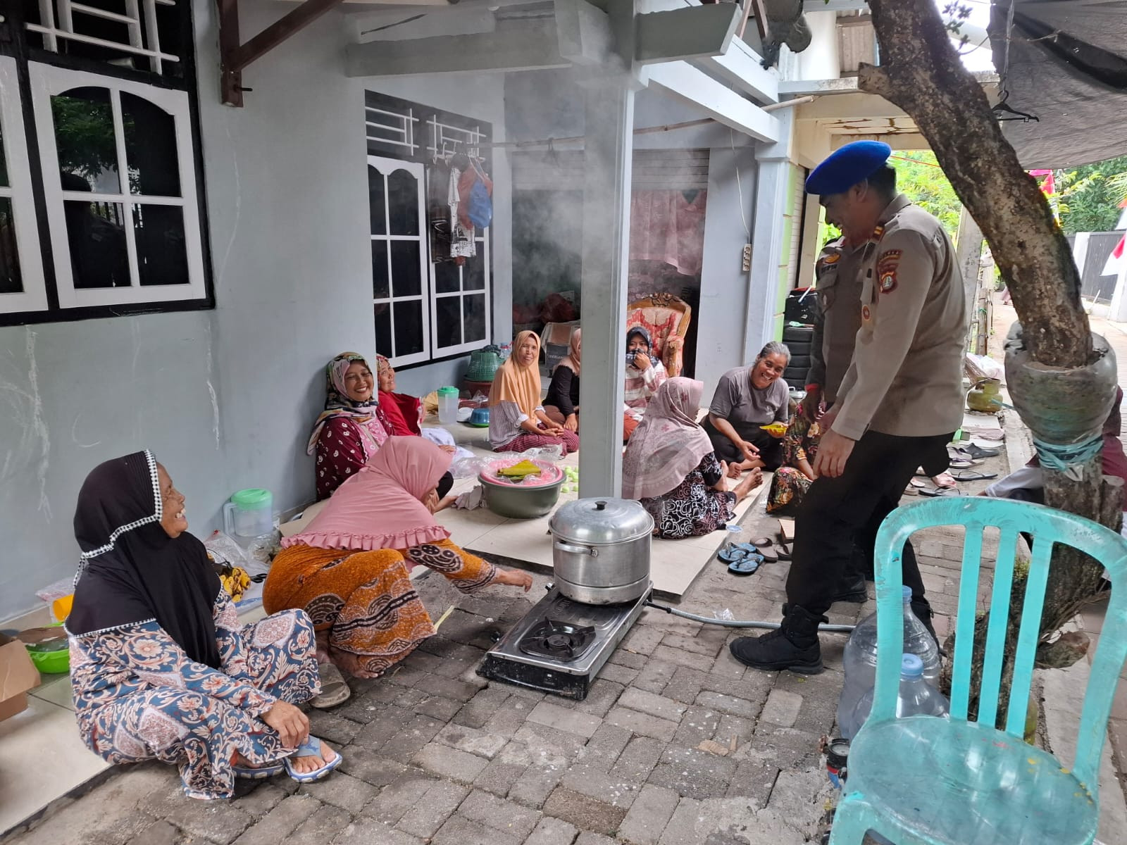 Kasat Polairud Polres Kepulauan Seribu Gelar Jaga Jakarta On The Spot di Pulau Pramuka, Ajak Warga Wujudkan Perairan Aman dan Kondusif