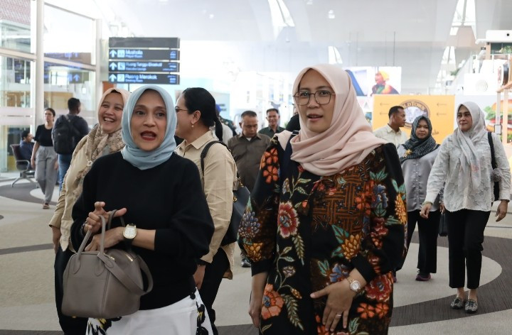 Usai Kunjungan Kerja di Wilayah Lantamal I, Danlantamal I Antar Keberangkatan Pangkoarmada I