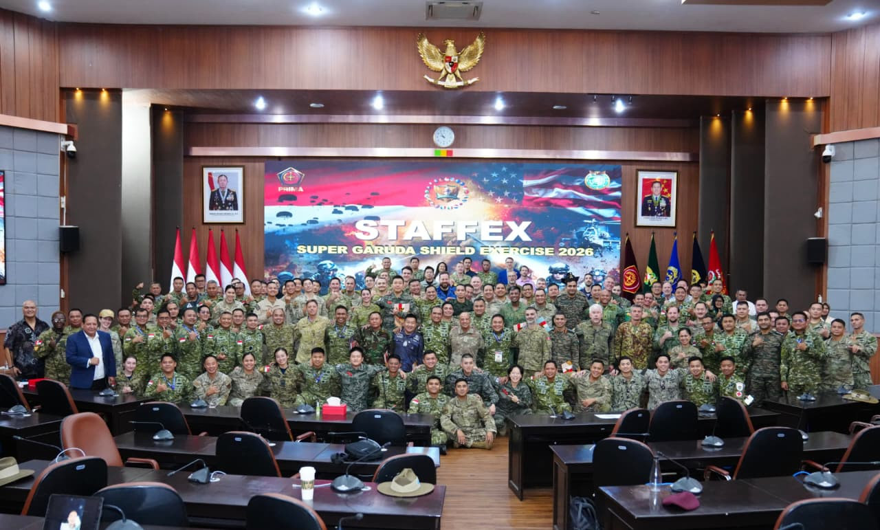 STAFFEX SGS 2026 Perkuat Kesiapan Operasi Gabungan Melalui AAR