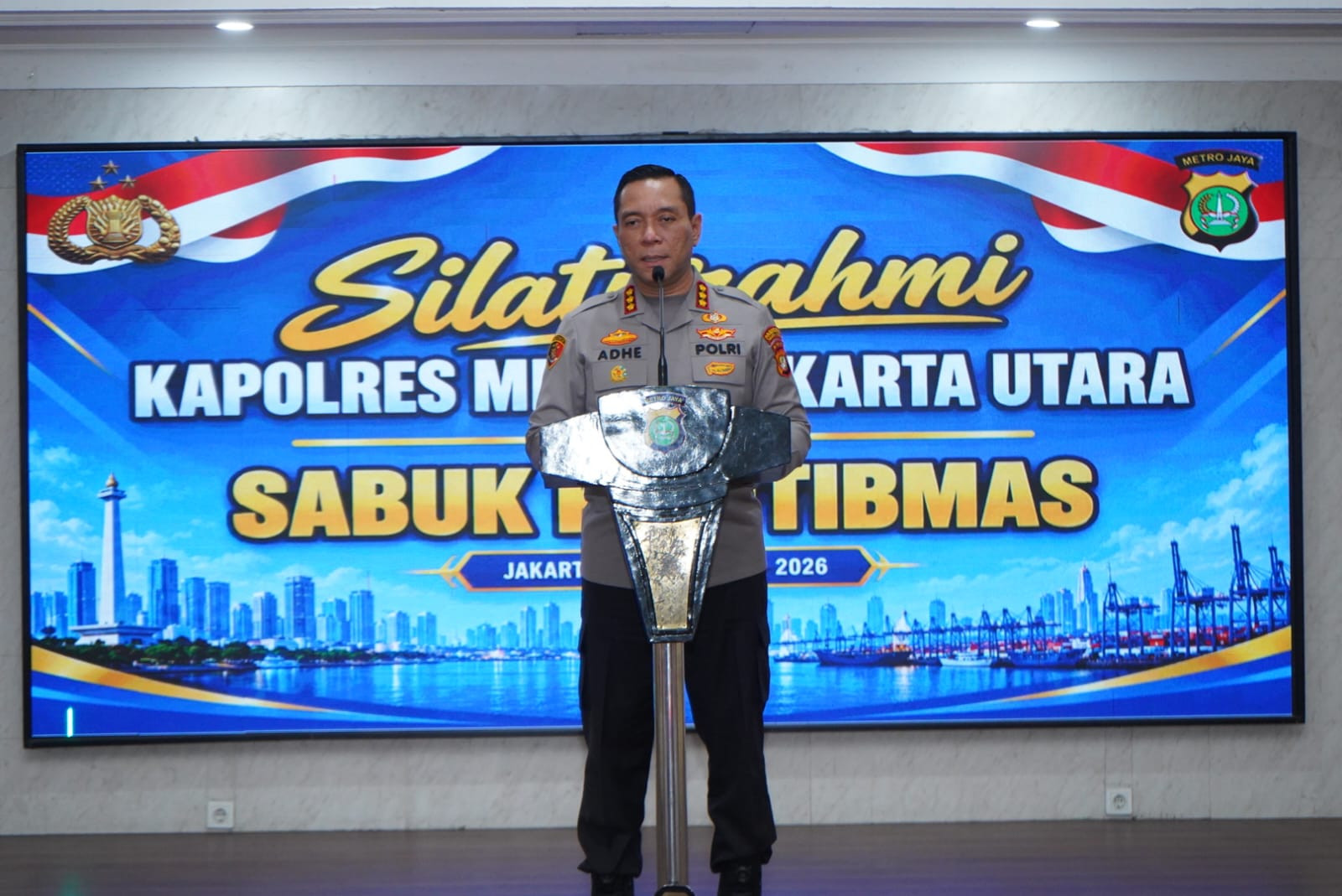 Kapolres Metro Jakut Silahturahmi bersama Ojol dan Ormas, Satukan Komitmen Jaga Kamtibmas