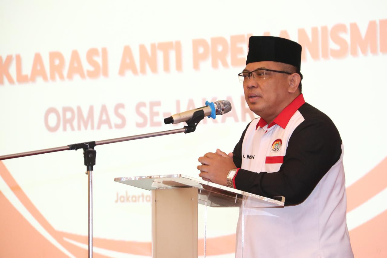 Puluhan Ormas se-DKI Jakarta Deklarasikan Komitmen Anti Premanisme Bersama Polda Metro Jaya