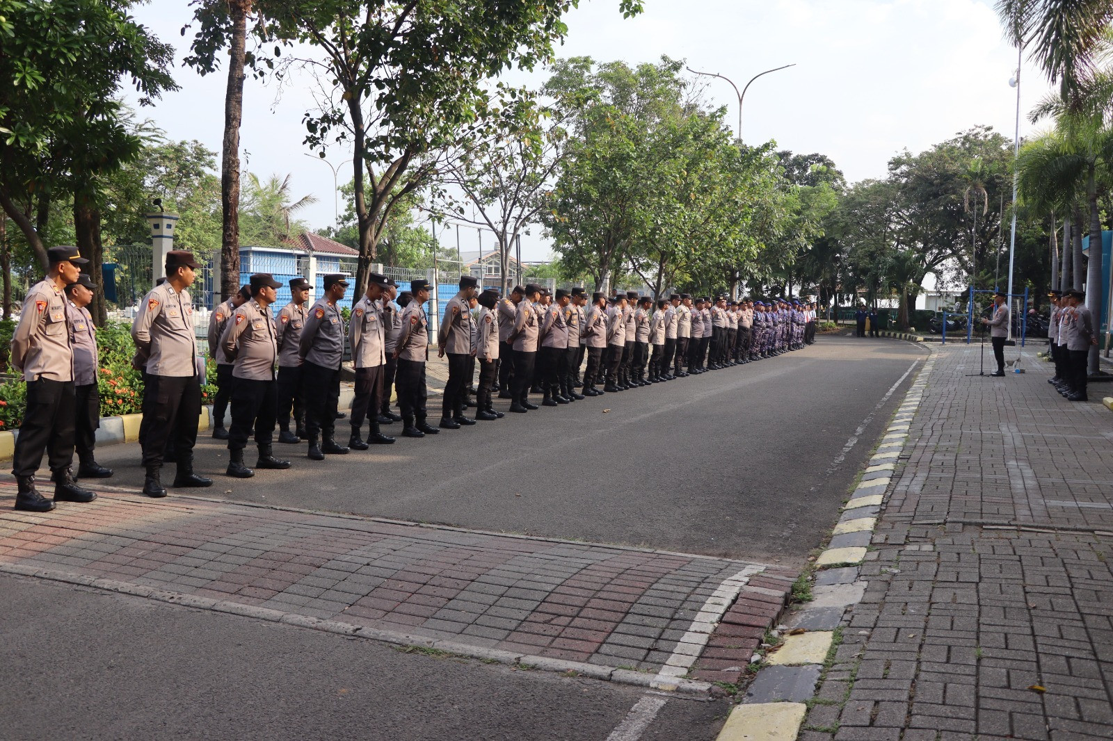 Apel Pagi Polres Kepulauan Seribu, Wakapolres Tekankan Disiplin dan Kesiapan Hadapi Bulan Qurban