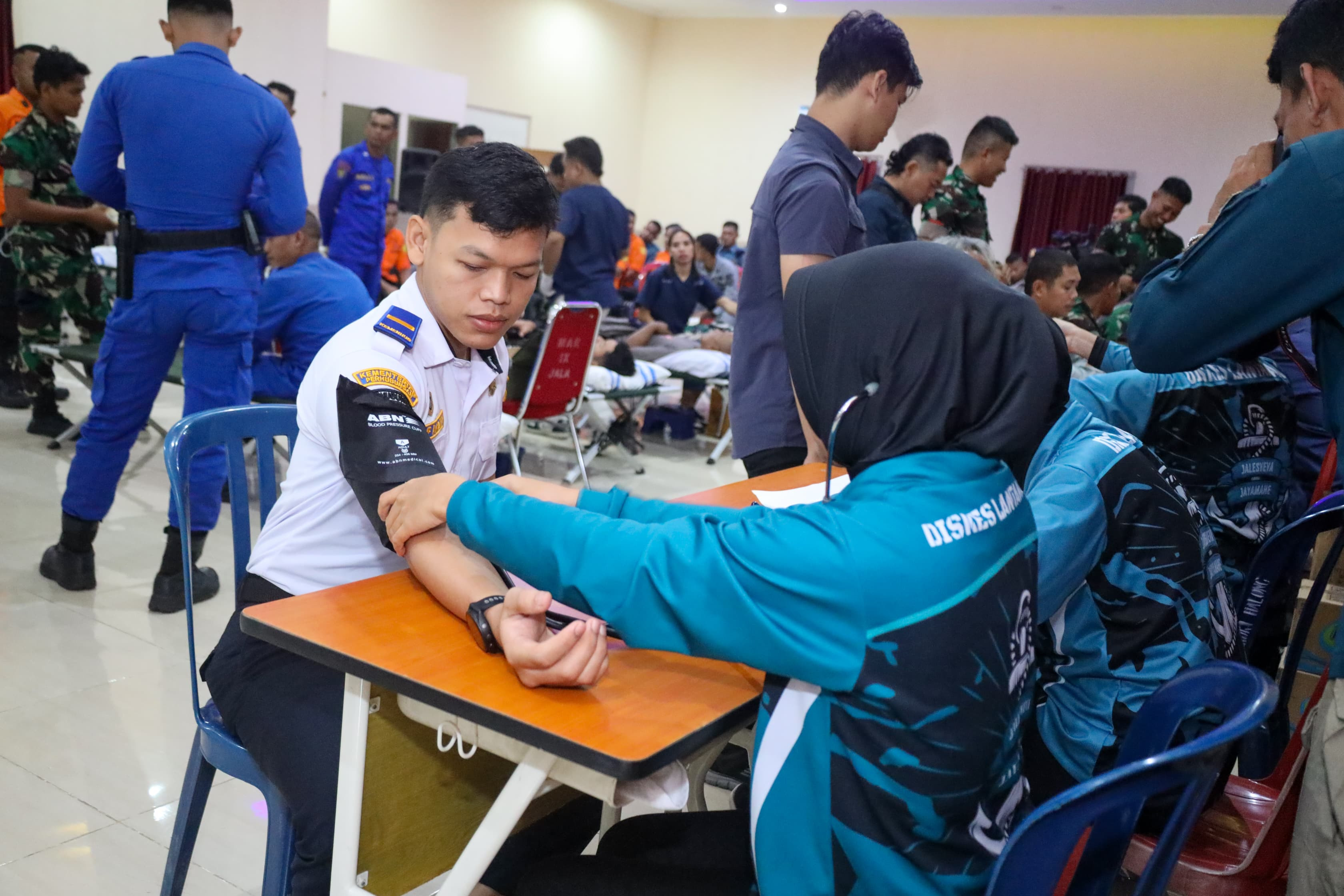 Jelang HUT Ke-72, Danlantamal IX Ambon Gelar Bhakti Kesehatan Donor Darah