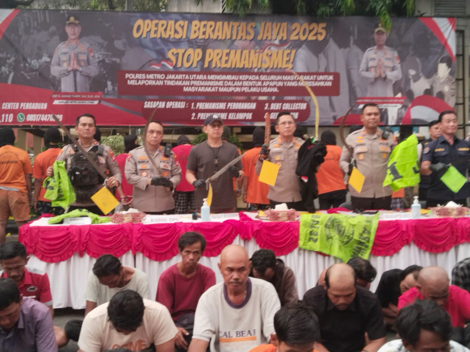 Raup 90 Juta per bulan, Kelompok Parkir Liar Ditangkap Polres Metro Jakut