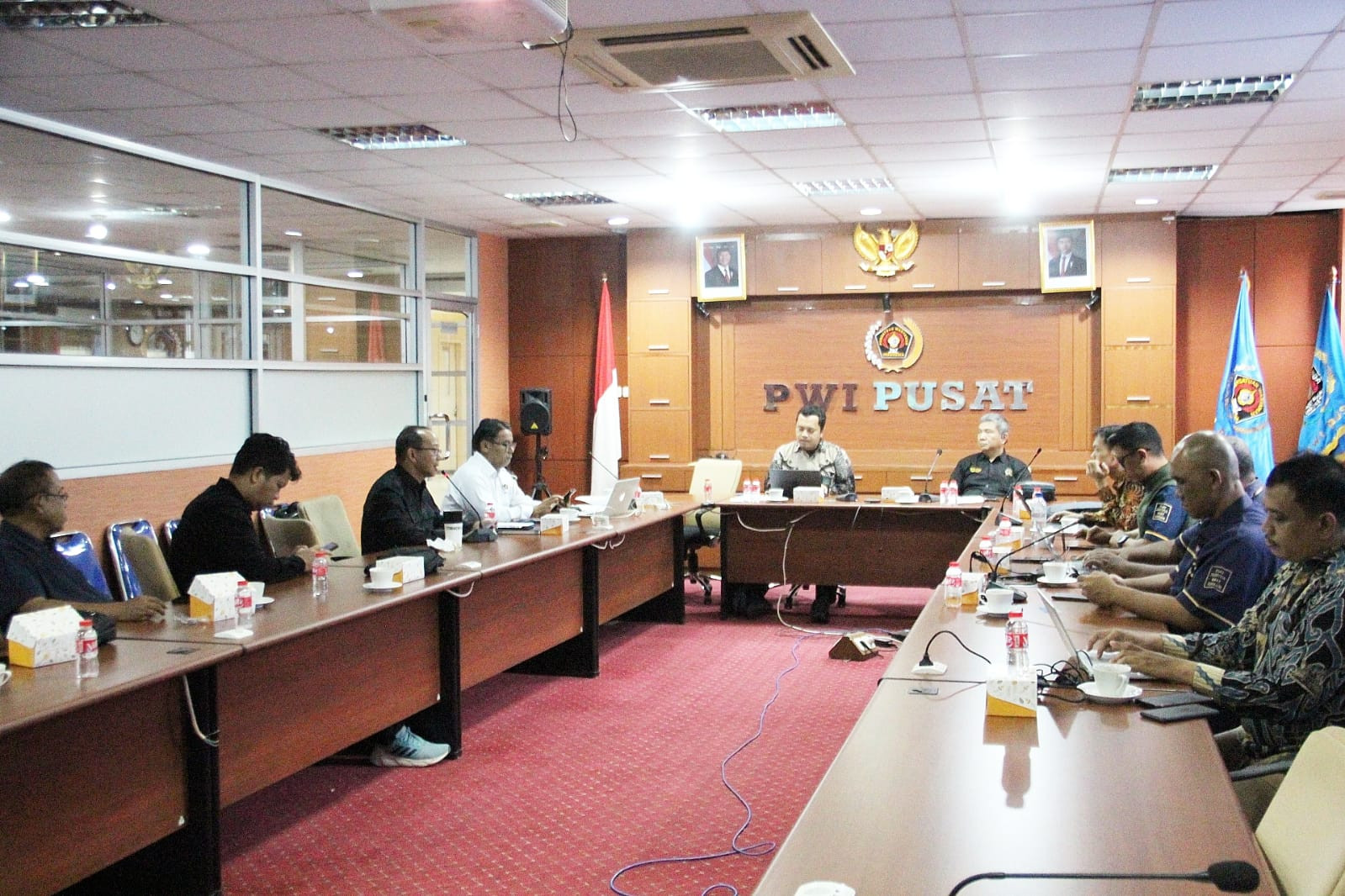 PWI Pusat dan Mahkamah Agung Bahas Pedoman Media Massa dan Media Sosial Peradilan