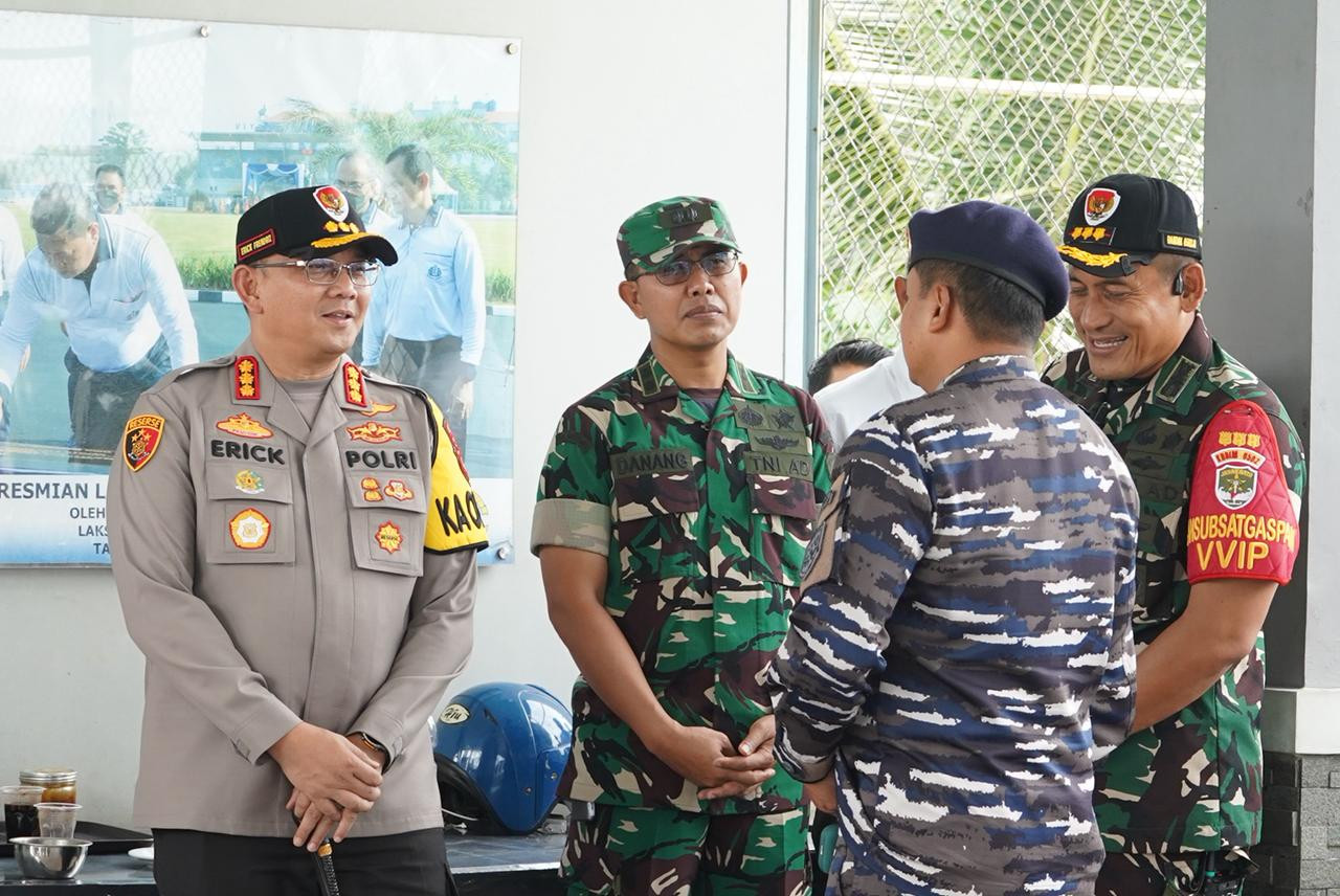 Polres Metro Jakut Gelar Pengamanan Presiden RI dalam Rangka Kunjungan Kerja ke Kolinlamil Jakarta Utara