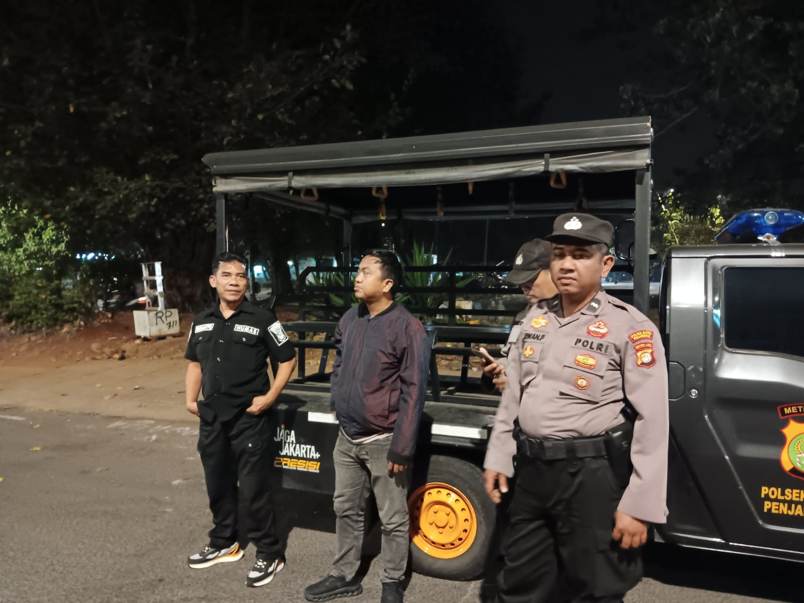 Jaga Jakarta, Polsek Metro Penjaringan Gelar KRYD Antisipasi Tawuran dan Kejahatan Jalanan