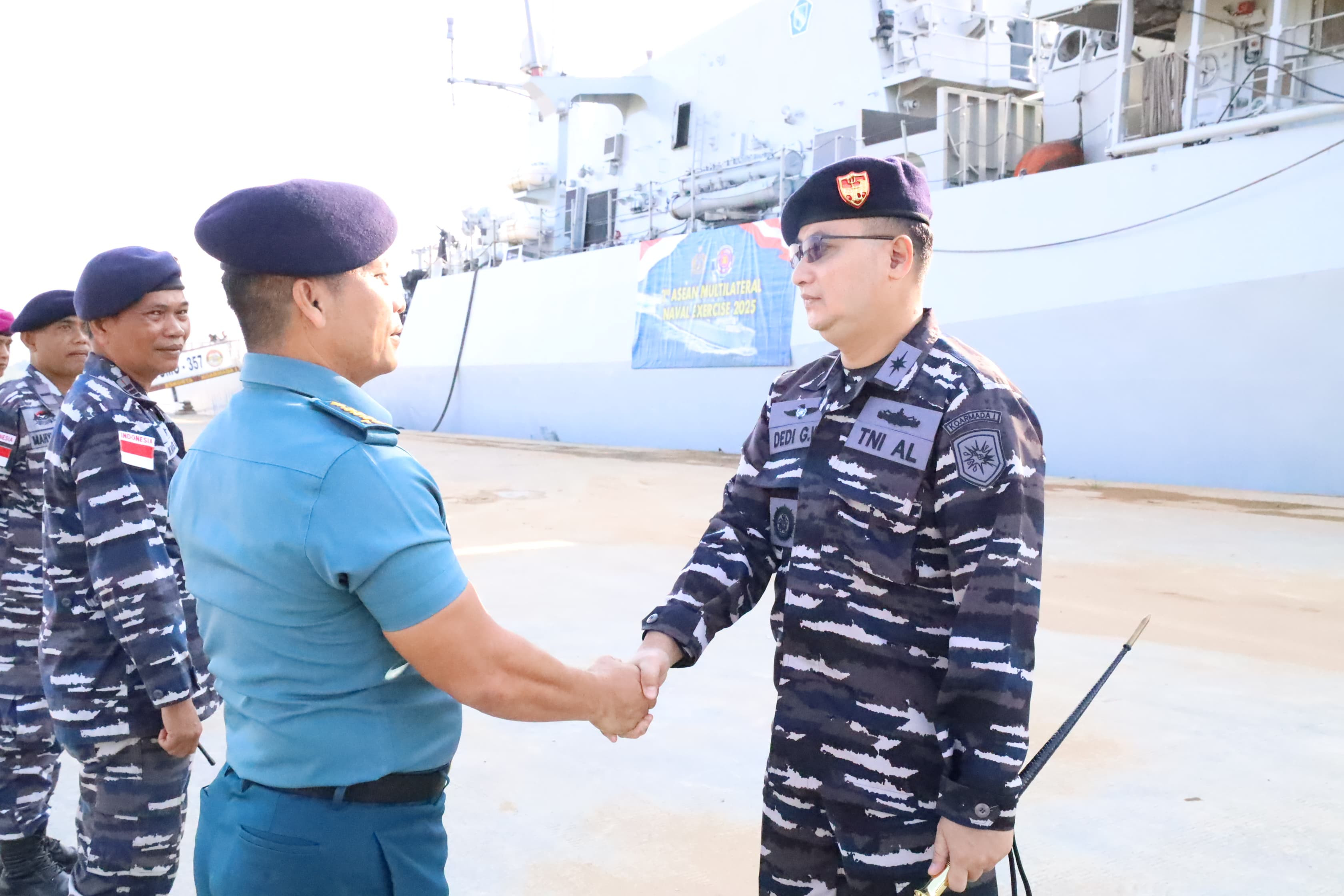 Laksanakan Diplomasi Pertahanan, KRI Bung Tomo-357 Satgas Amnex 2025 Tolak Menuju Penang Malaysia