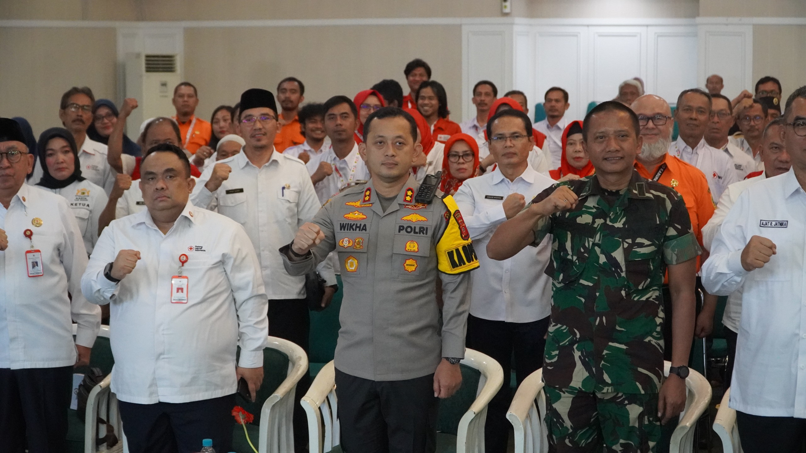 Kapolres Bogor Hadiri Musyawarah Kabupaten XIII PMI Kabupaten Bogor