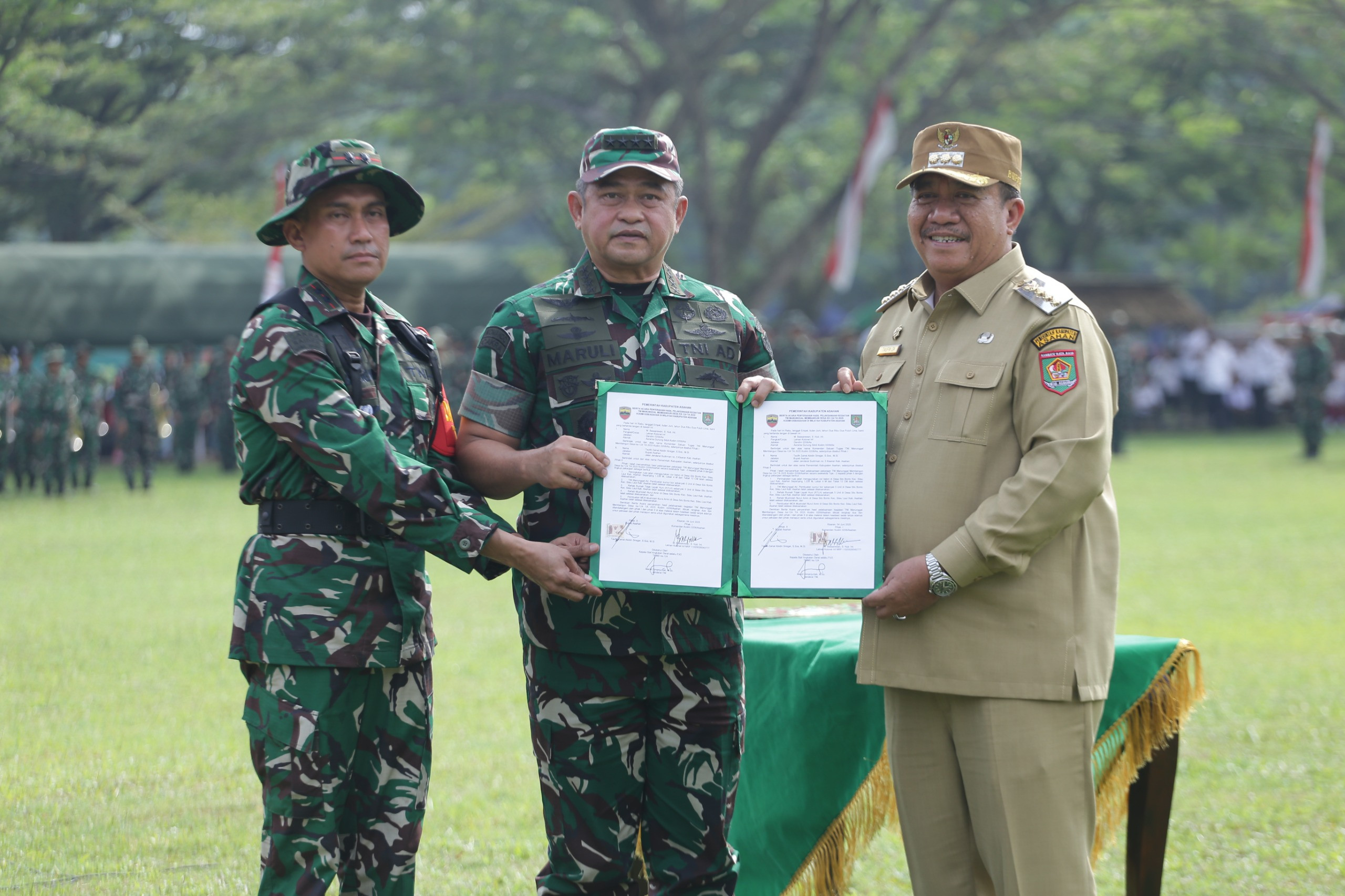 Tutup TMMD ke-124 di Asahan, Kasad: TMMD adalah Wujud Hadirnya Negara di Tengah Rakyat