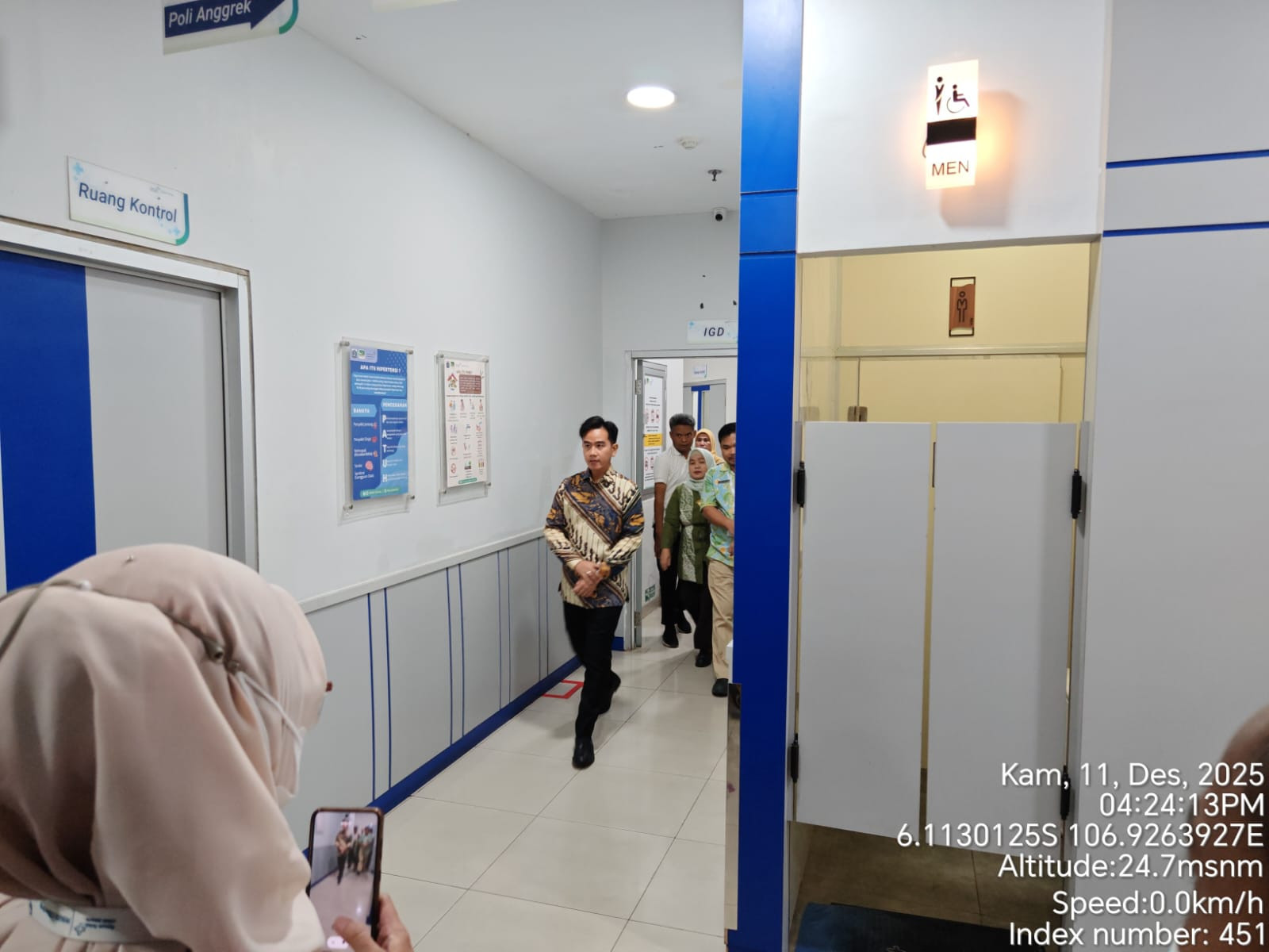 Wapres Gibran Tinjau Korban Kecelakaan Mitra SPPG di RSUD Cilincing: Pastikan Penanganan Optimal