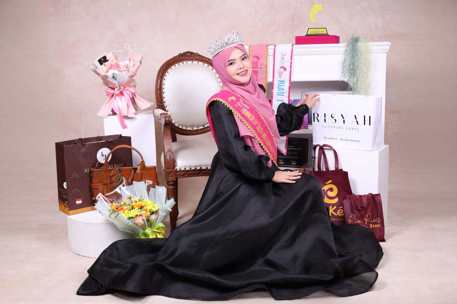Tirta Meyrizka Lubis Borong Prestasi di Duta Muslimah Preneur Indonesia 2026