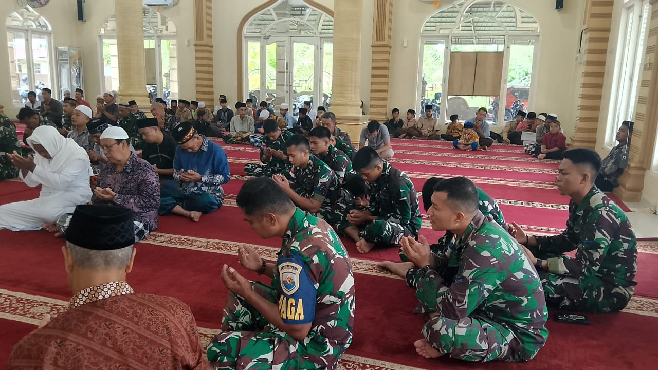 Doa Bersama Prajurit Lanal Tanjung Balai Asahan Menyambut Hari Dharma Samudera dan Mengenang Pertempuran Laut Arafuru