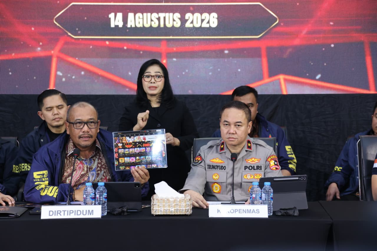 Bareskrim Polri Ungkap Jaringan Judi Online Internasional, Transaksi Capai Rp890 Miliar