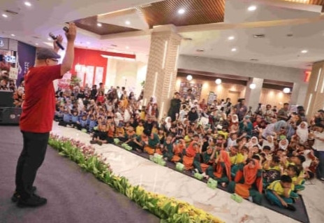 Hadiri PTSP Goes to Mal, Wagub Rano Dukung Pendekatan Edukatif MPP Mendongeng