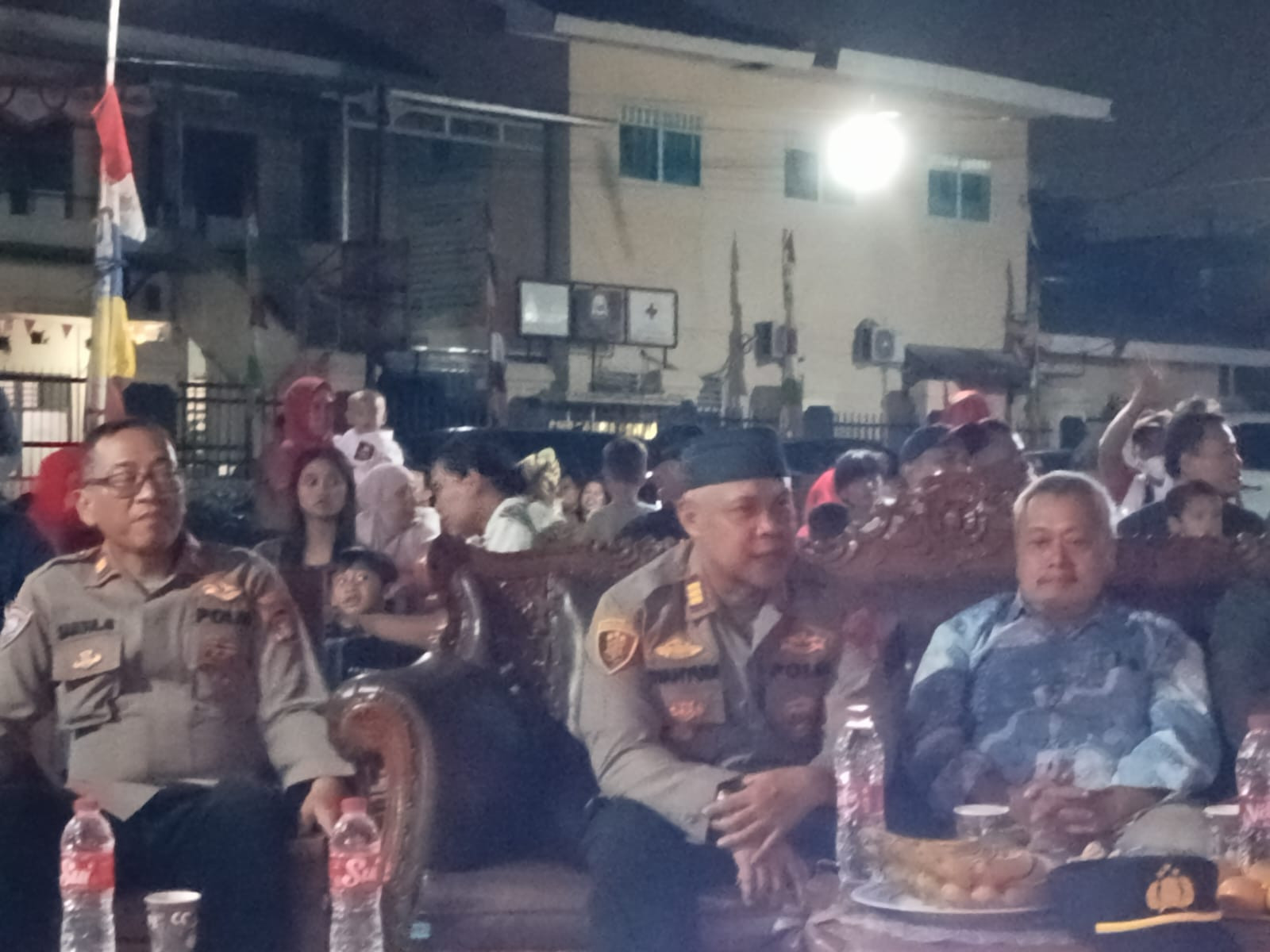 Kapolsek Bekasi Barat Hadiri Malam Puncak Perayaan HUT Kemerdekaan RI Ke-80 di Pendopo Dahlia Jakasampurna