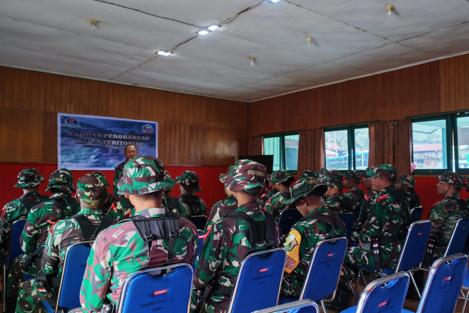 Kodim 1714/PJ Gelar Pelatihan Dasar Teritorial dan Intelijen