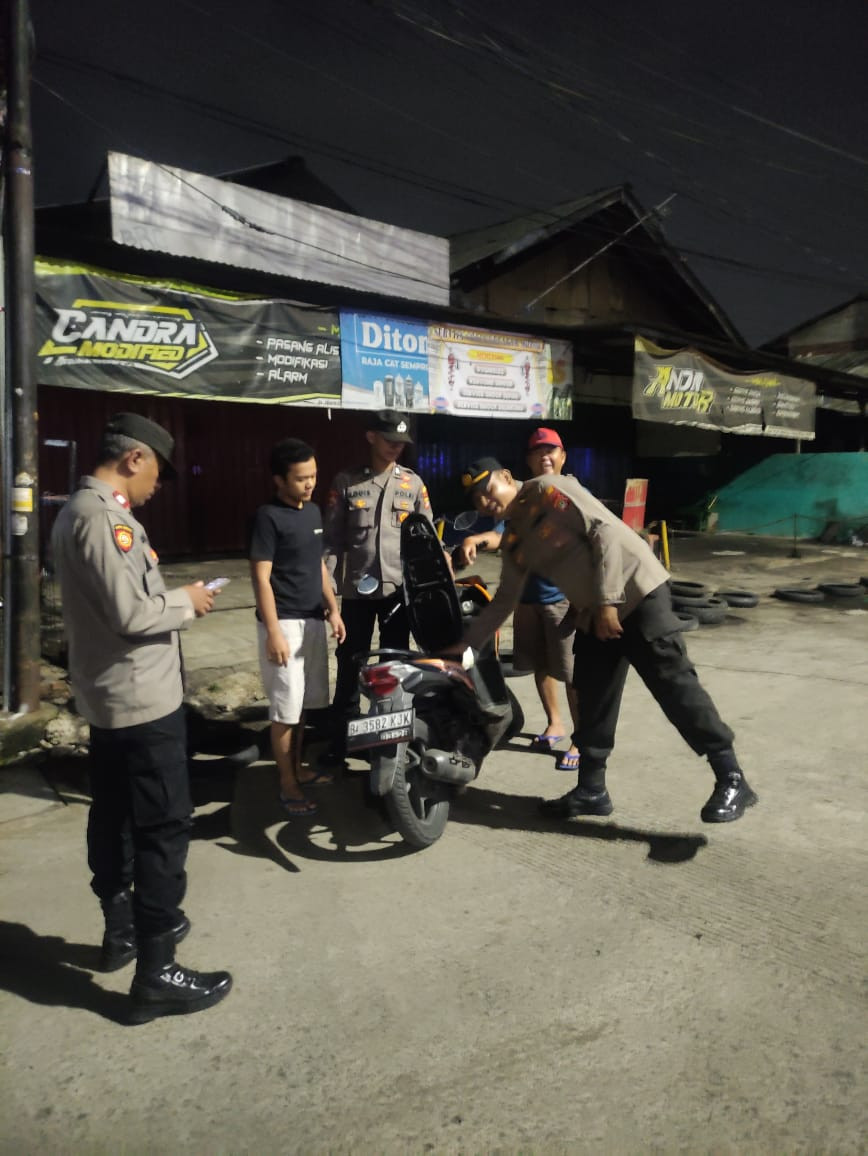 Polsek Bekasi Barat Gencarkan Patroli, Wujudkan Situasi Aman dan Kondusif