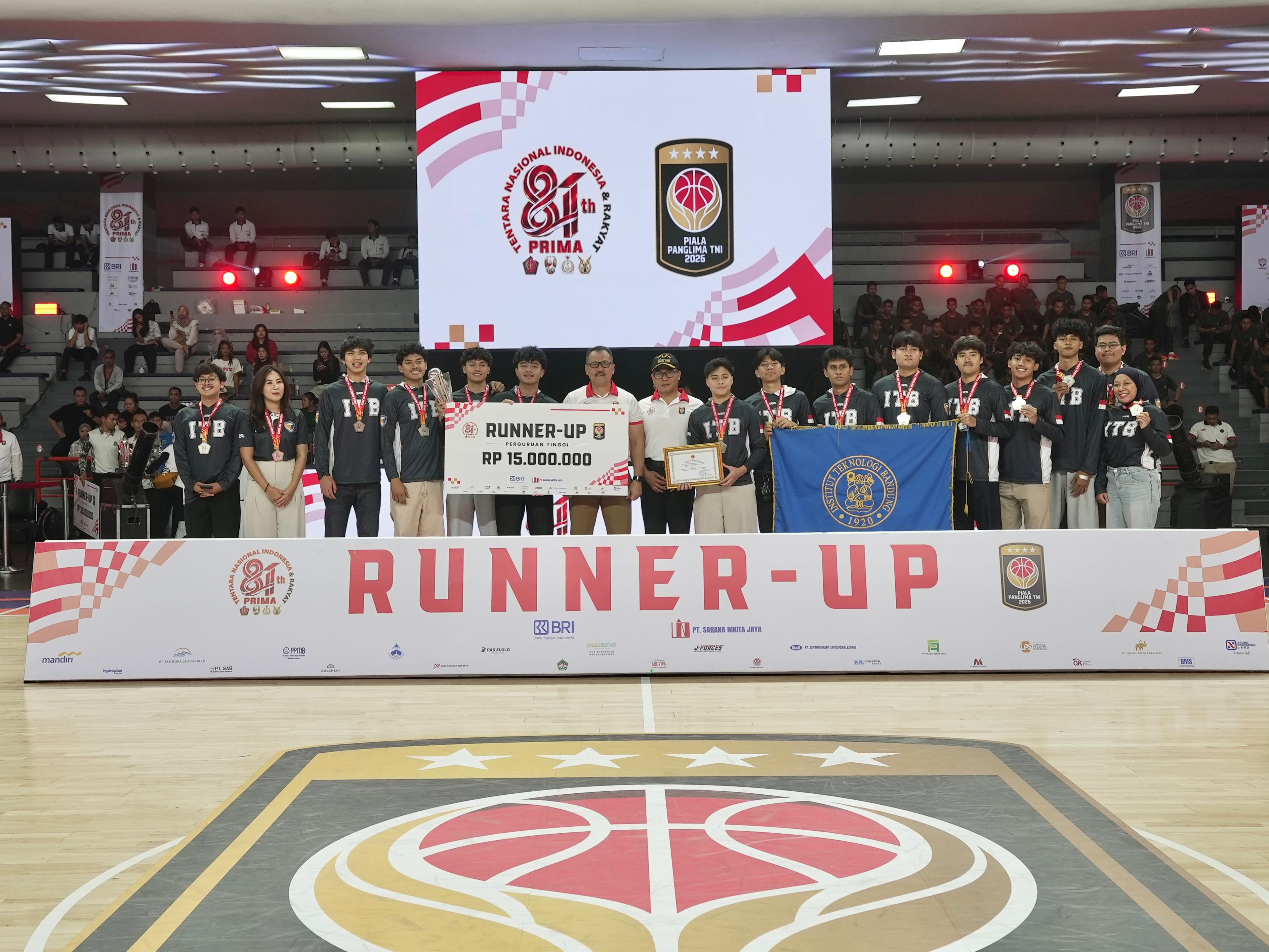 Irjen TNI Tutup Turnamen Bola Basket Piala Panglima TNI Tahun 2026