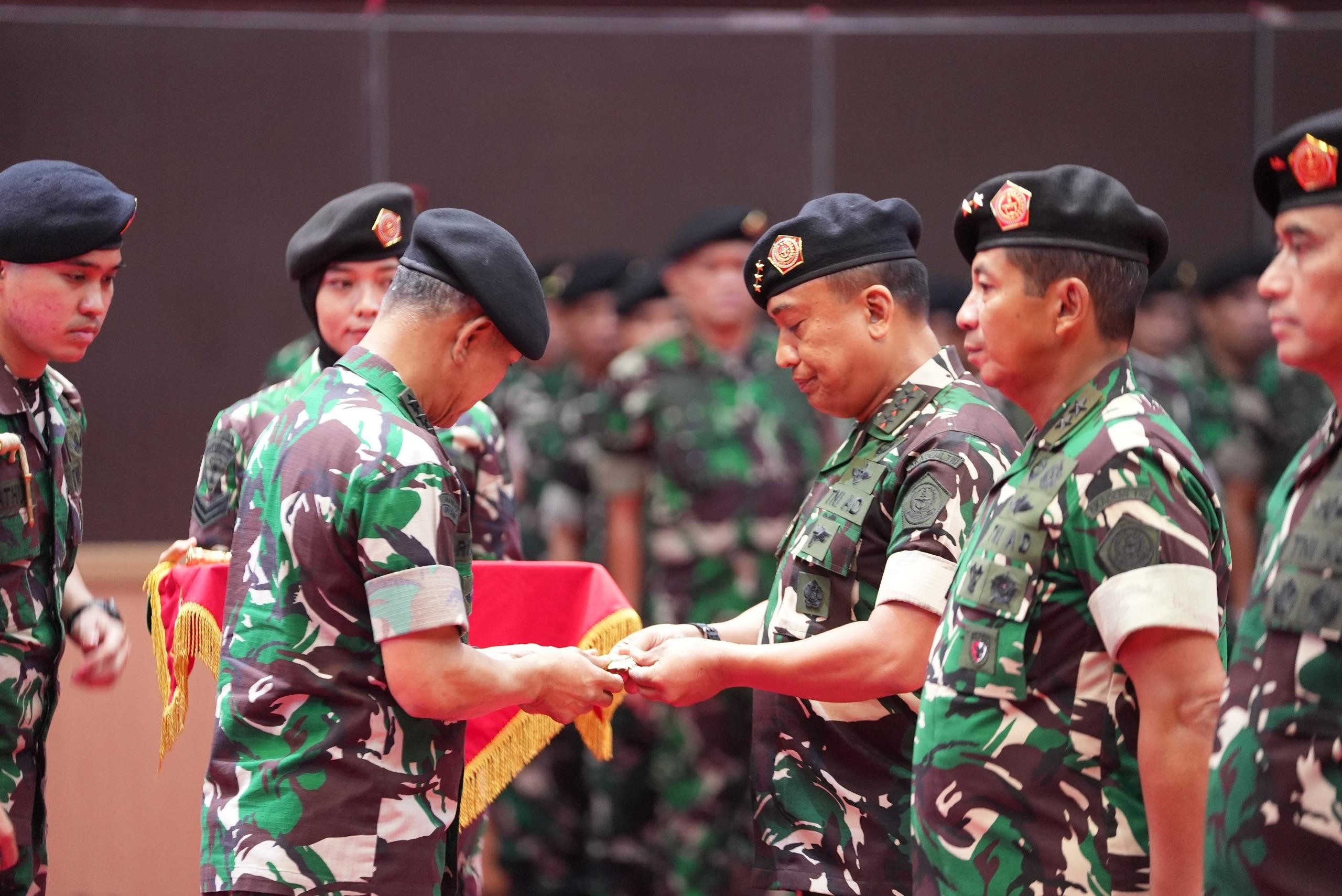 Kasum TNI Pimpin Sertijab Danjen Akademi TNI, Aspers Panglima TNI dan Aster Panglima TNI