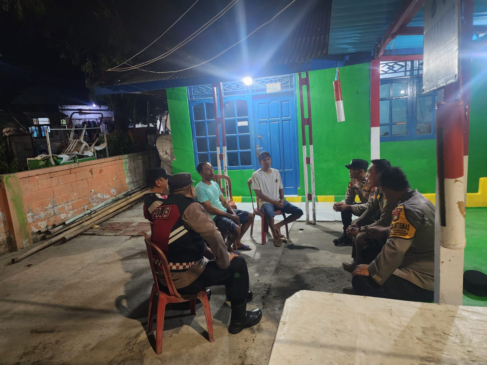 Cegah 3C, Patroli Malam Polisi–TNI Intensif di Pulau Penduduk Kepulauan Seribu