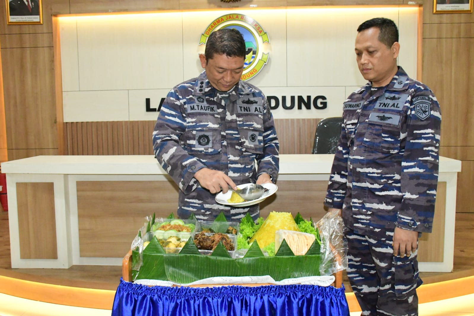 Lanal Bandung Gelar Syukuran Hari Jadi Ke-77 Korps Suplai TNI Angkatan Laut Tahun 2025