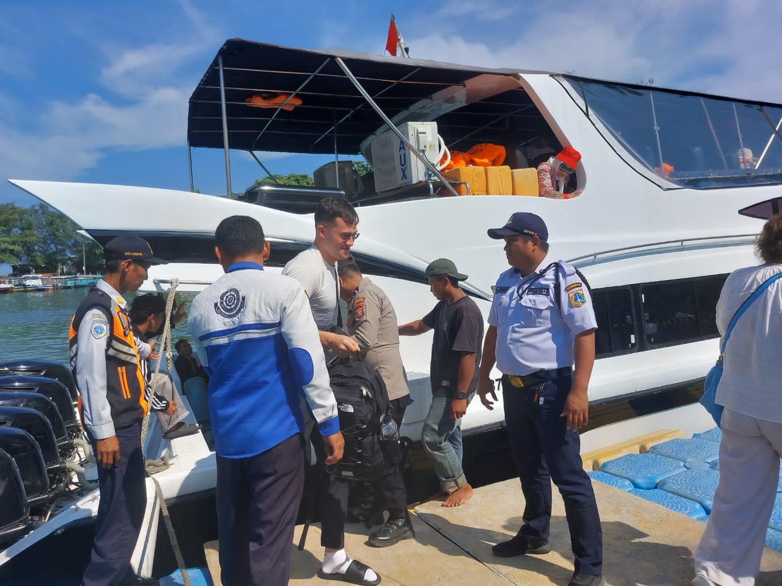 Polisi Baik Amankan Dermaga Pulau Penduduk dan Pulau Wisata, Cegah Narkoba dan Miras demi Wisata Aman