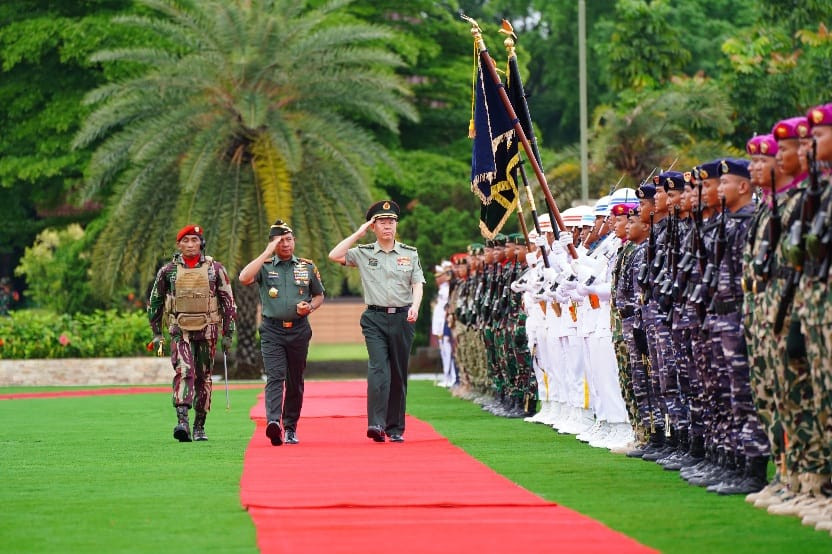 Panglima TNI Terima Kunjungan Kehormatan Kepala Staf Gabungan Angkatan Bersenjata RRT