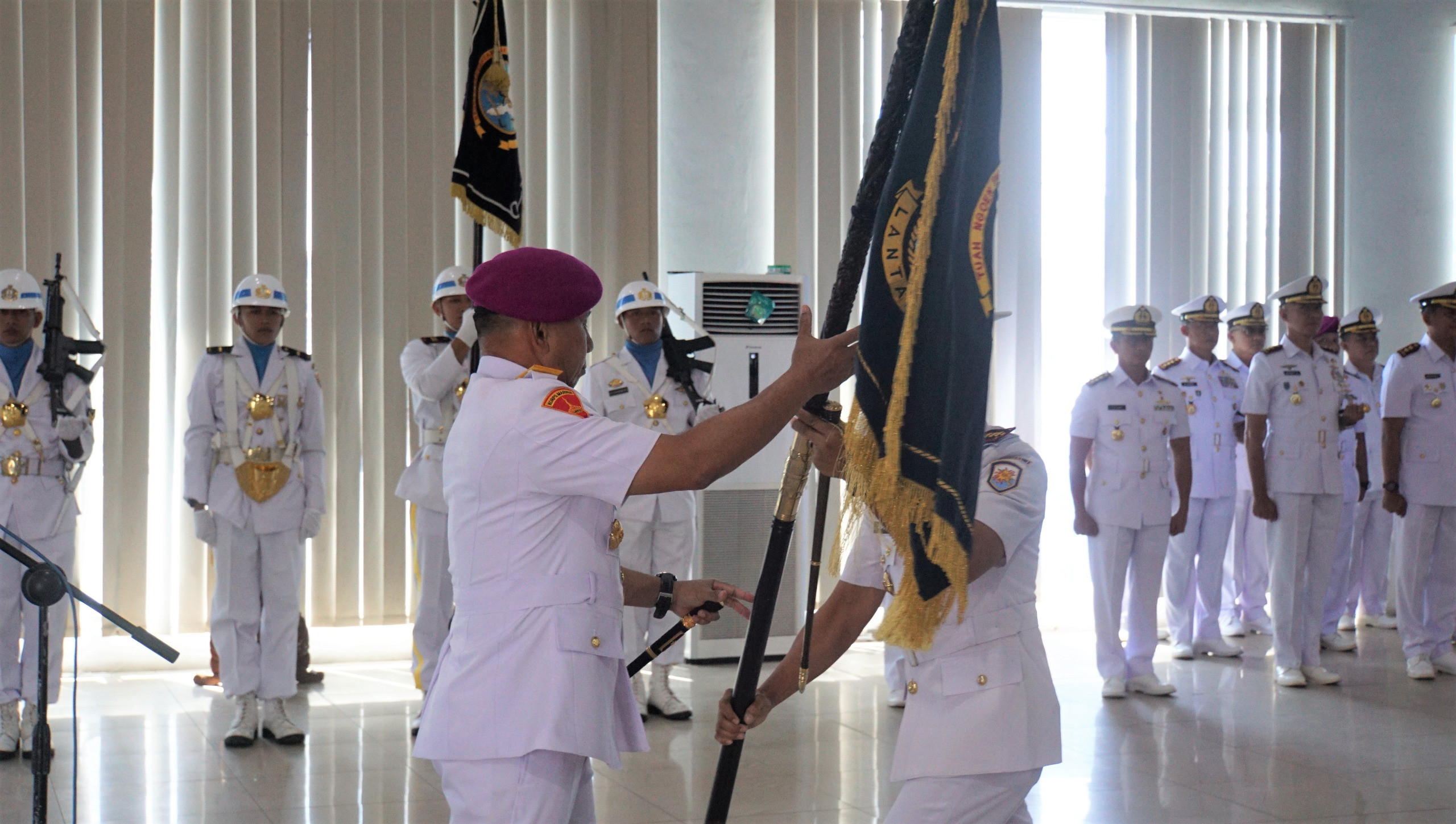 Danlantamal I Pimpin Serah Terima dan Pengukuhan Empat Jabatan Strategis Jajaran Lantamal I