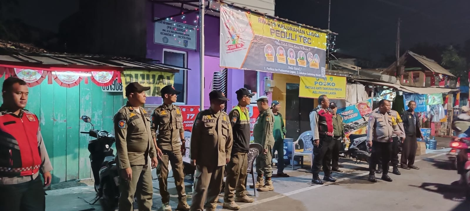 Jaga Jakarta Polsek Koja Gelar Patroli Skala Besar, Antisipasi Tawuran dan Street Crime