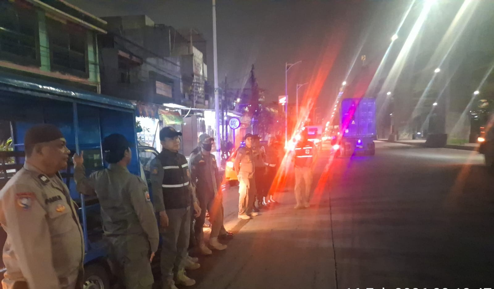 Polsek Koja Gelar Patroli KRYD, Antisipasi Tawuran dan Street Crime di Jakarta Utara