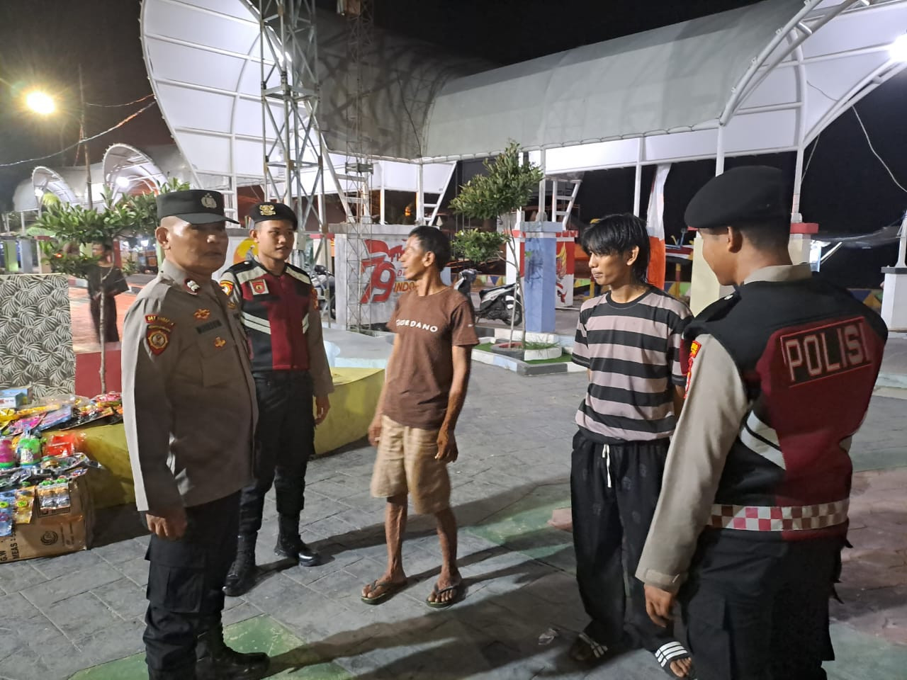 Polsek Kepulauan Seribu Utara Gencarkan Patroli Malam Perintis Presisi Antisipasi Tawuran dan Narkoba