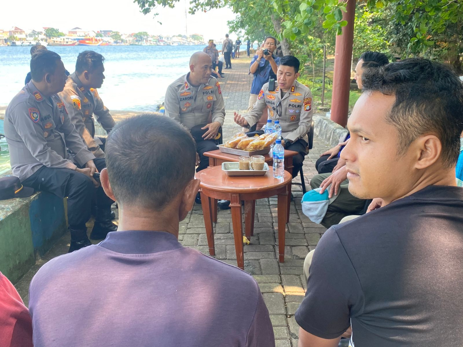 Kapolres Kepulauan Seribu Gelar Jumat Curhat di Pulau Panggang, Serap Aspirasi dan Jaga Kamtibmas