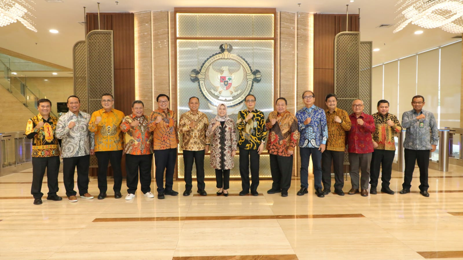 Tingkatkan Hubungan Kelembagaan, Ketua MA dan Jajaran Pimpinan Kunjungi BPK RI