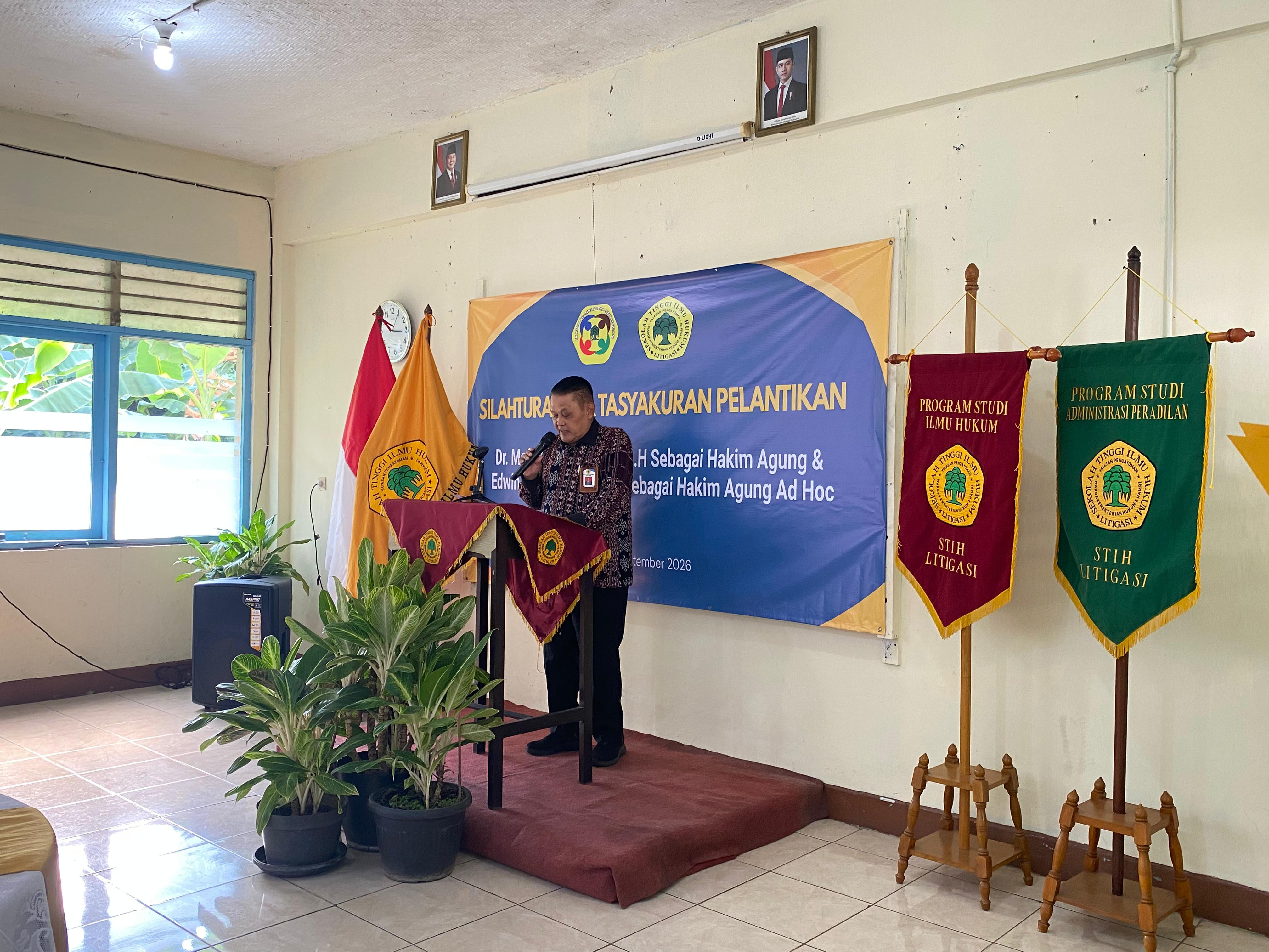Dua Alumni Raih Jabatan Strategis di Dunia Peradilan, Ikatan Alumni ALTRI/STIH Litigasi Gelar Tasyakuran