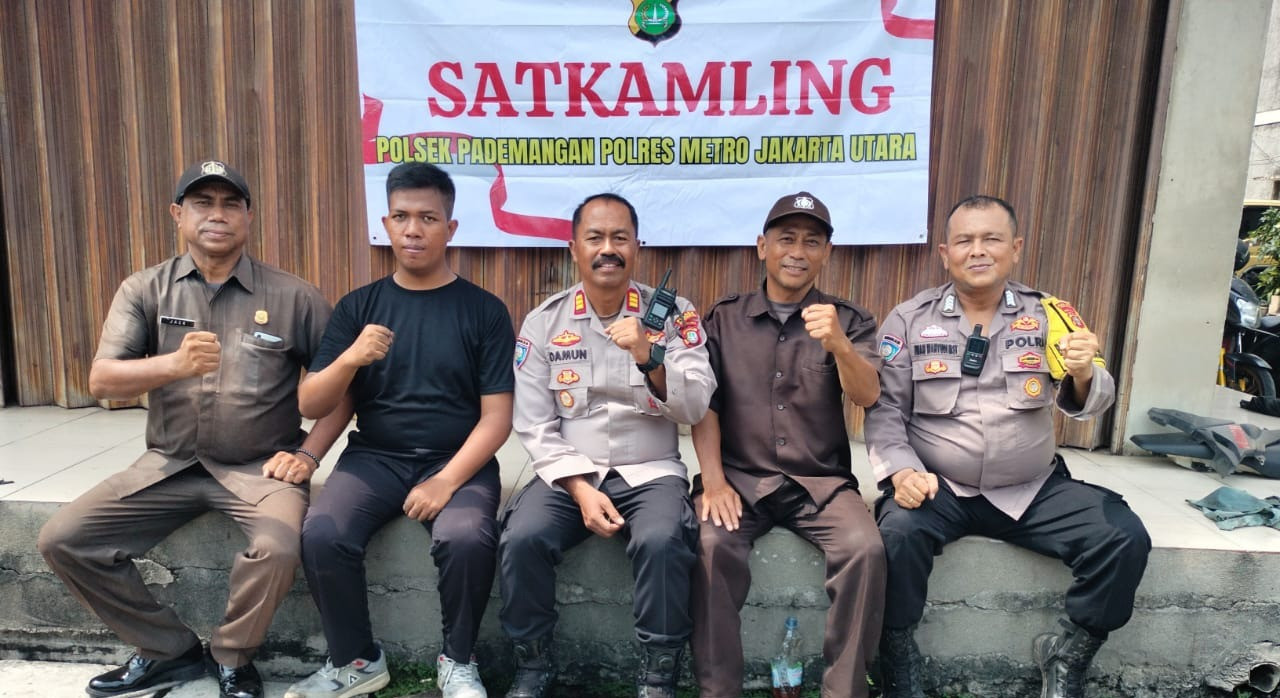 Polsek Pademangan Ajak Masyarakat Aktif Jaga Keamanan Lingkungan Lewat Program Sambang Satkamling
