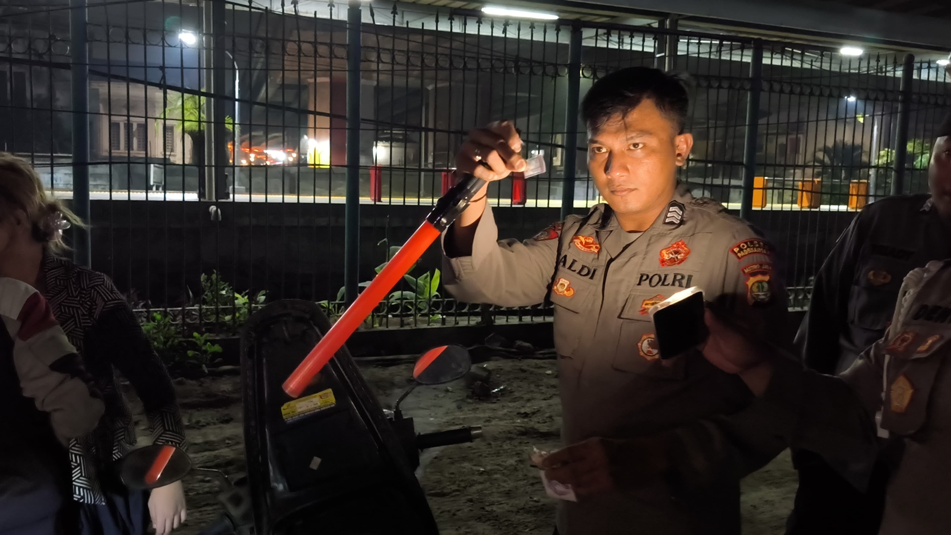 Polsek Pademangan Amankan Dua Wanita Pembawa Sabu Saat Patroli KRYD dan Razia Stasioner
