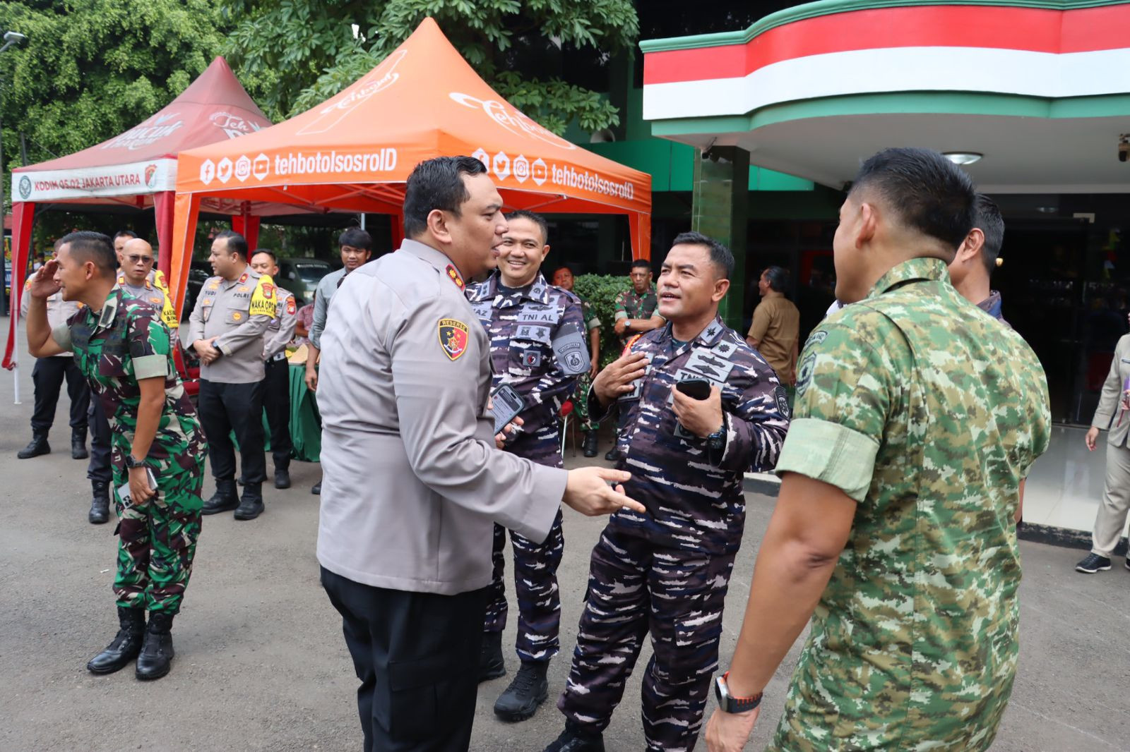 Jajaran forkopimko beri kejutan di Kodim 0502/Jakarta Utara