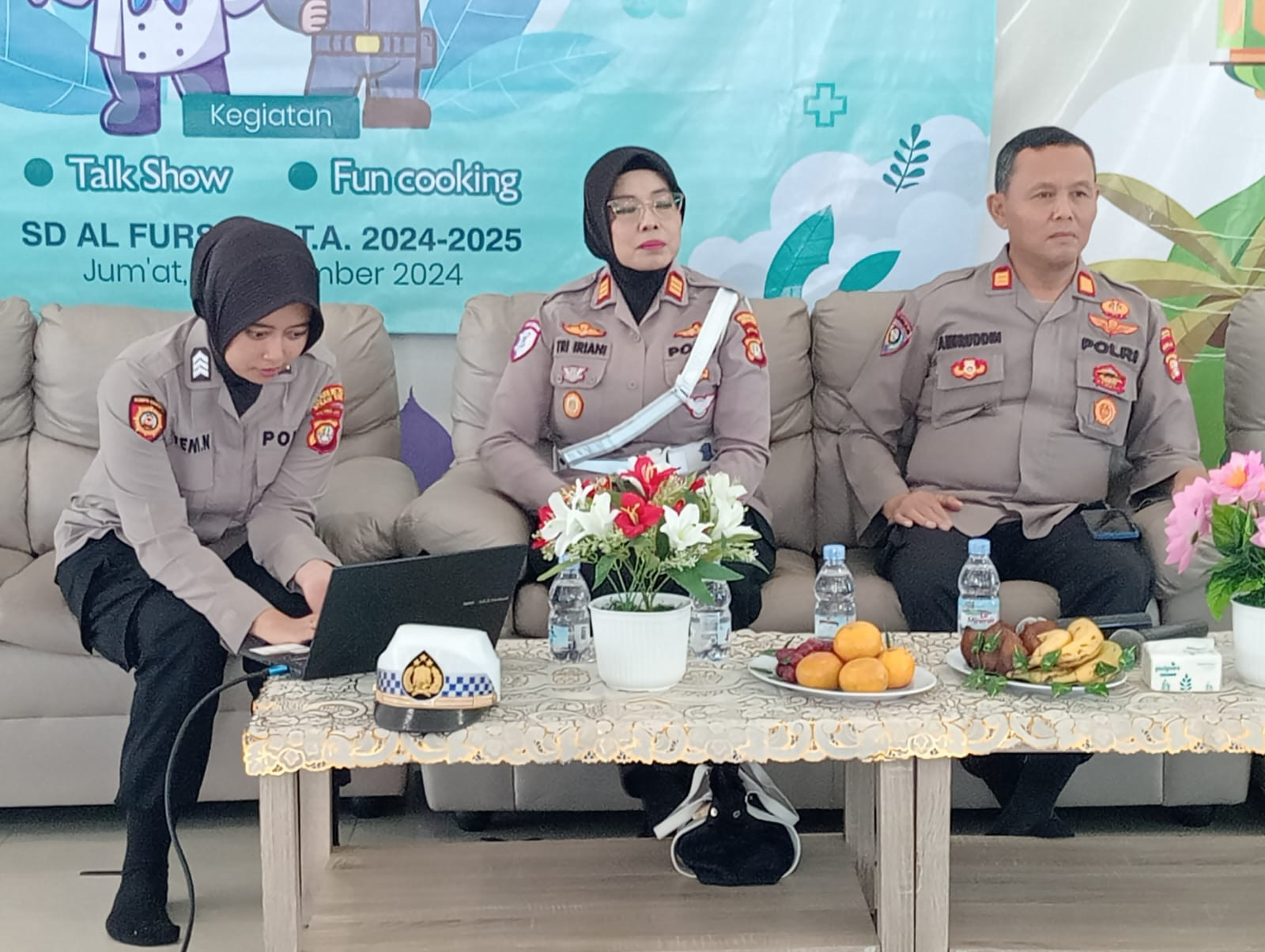 Polsek Jatiasih Melaksanakan Bimbingan dan Penyuluhan di SD Al Fursan Islamic School