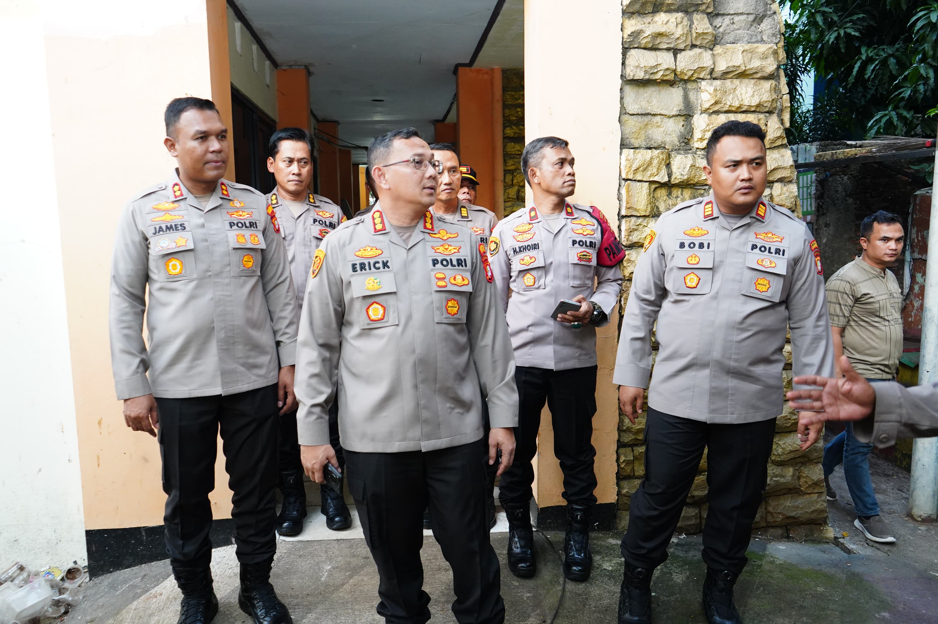 Kapolres Metro Jakarta Utara Tinjau Lokasi Rencana Pembangunan SPPG di Cilincing