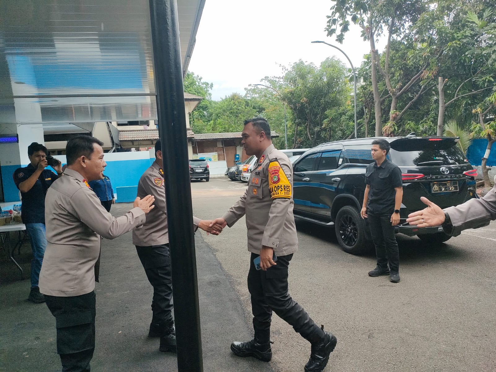 Wakapolres Metro Jakarta Utara Tinjau Kesiapan Operasional SPPG 1 dan Rencana Pembangunan SPPG 2 di Kelapa Gading