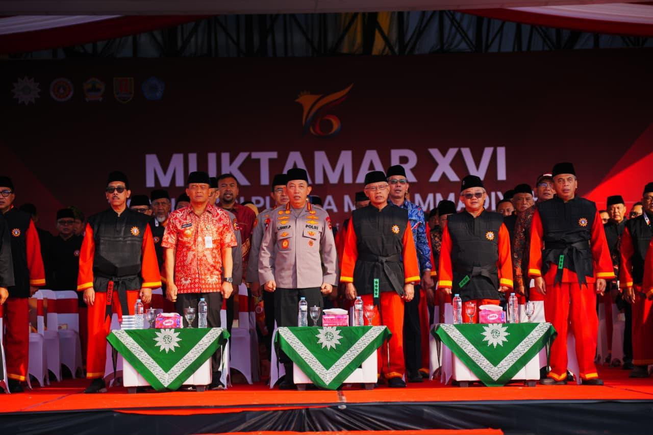 Muktamar XVI Tapak Suci Resmi Dibuka di Semarang, Kapolri Terima Anugerah Anggota Kehormatan