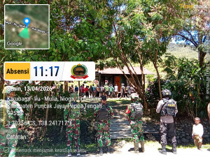 Koramil 1714-01/ILU Lakukan Penjemputan Jenazah oleh Aparat Gabungan TNI dan Polri Distrik ILU