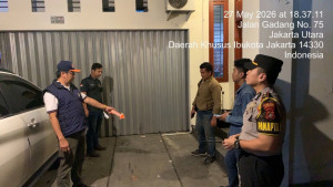 Respons Cepat 110, Polres Metro Jakarta Utara Cek TKP Pencurian Motor di Tanjung Priok