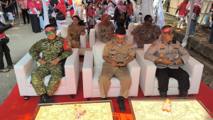 Jamuan Rakyat HUT ke-81 RI di Koja, 2.800 Paket Sembako Dibagikan
